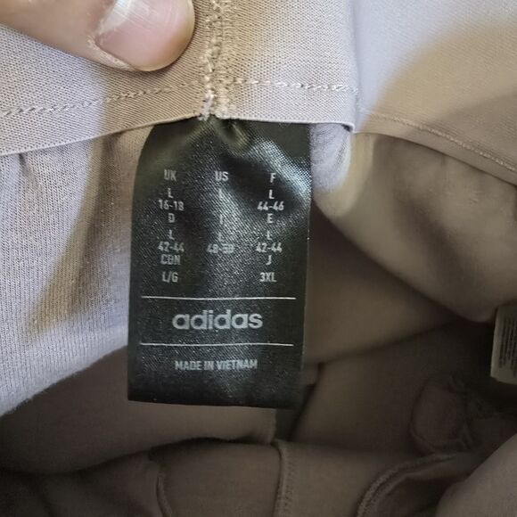 Adidas Jogger Pants Large ZNE Woven Pants Joggers Purple High Waist Trackpants - Picture 6 of 13